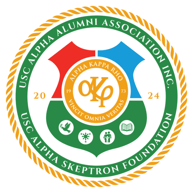 USC Alpha Alumni Association seal